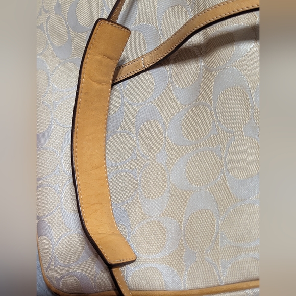 Coach Shoulder Bag Signature Canvas M1K-6091 Y2K 2001 - Picture 11 of 16